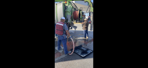 Realizó COMAPA mantenimiento a drenaje en Las Cumbres