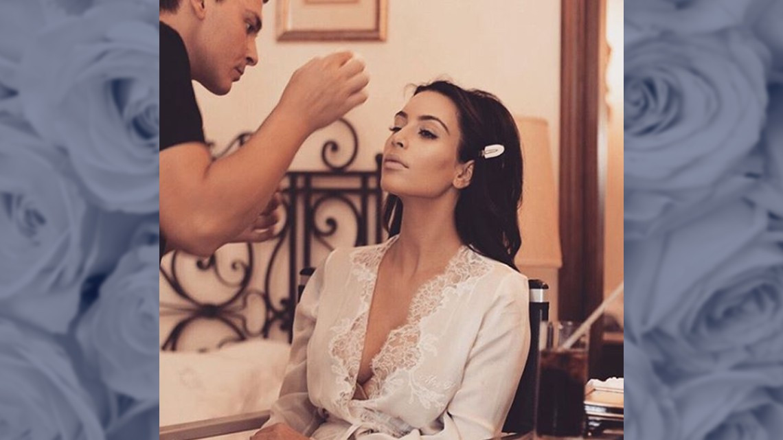 Kim Kardashian publica fotos inéditas de su boda con Kanye West
