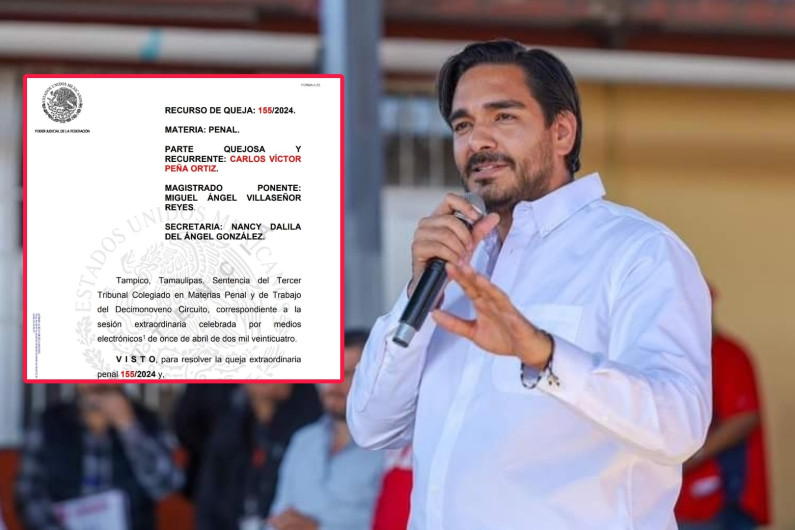 El Tercer Tribunal Colegiado de Tamaulipas falla a favor de Carlos Peña Ortiz