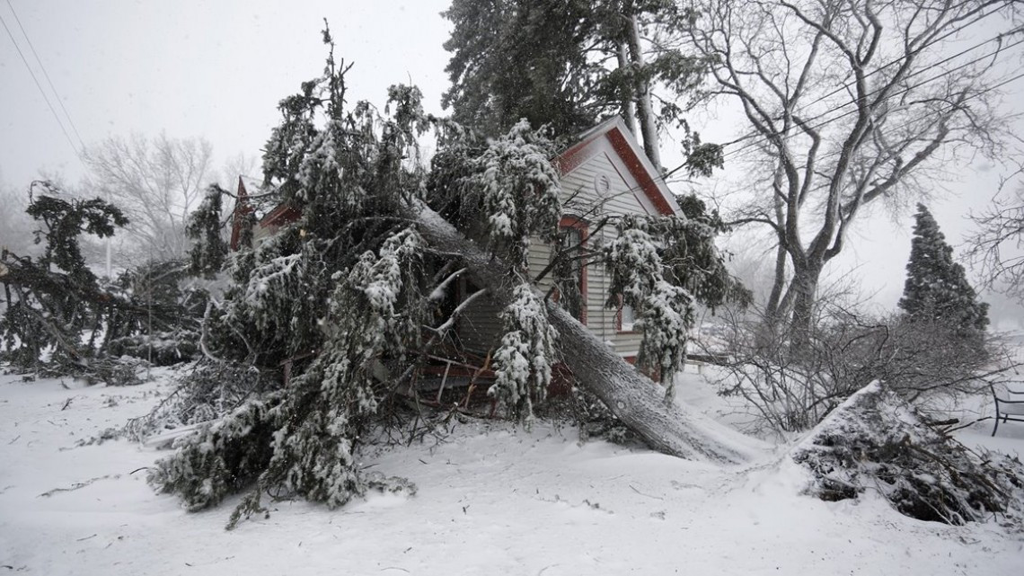 Un muerto por paso de “Bomba ciclónica”