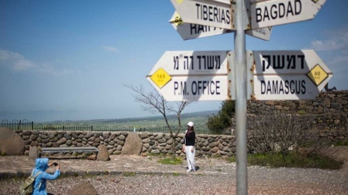 Trump reconoce la soberanía israelí sobre los Altos del Golán