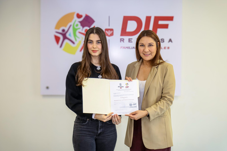 Otorga DIF Reynosa nombramiento a Alejandra Yelitza Garza como Presidenta del Voluntariado