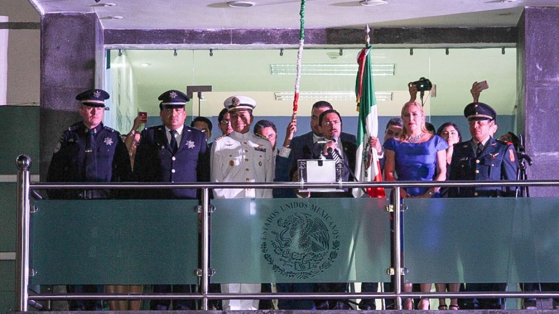Andrés Zorrilla Moreno encabeza ceremonia del inicio de la Independencia