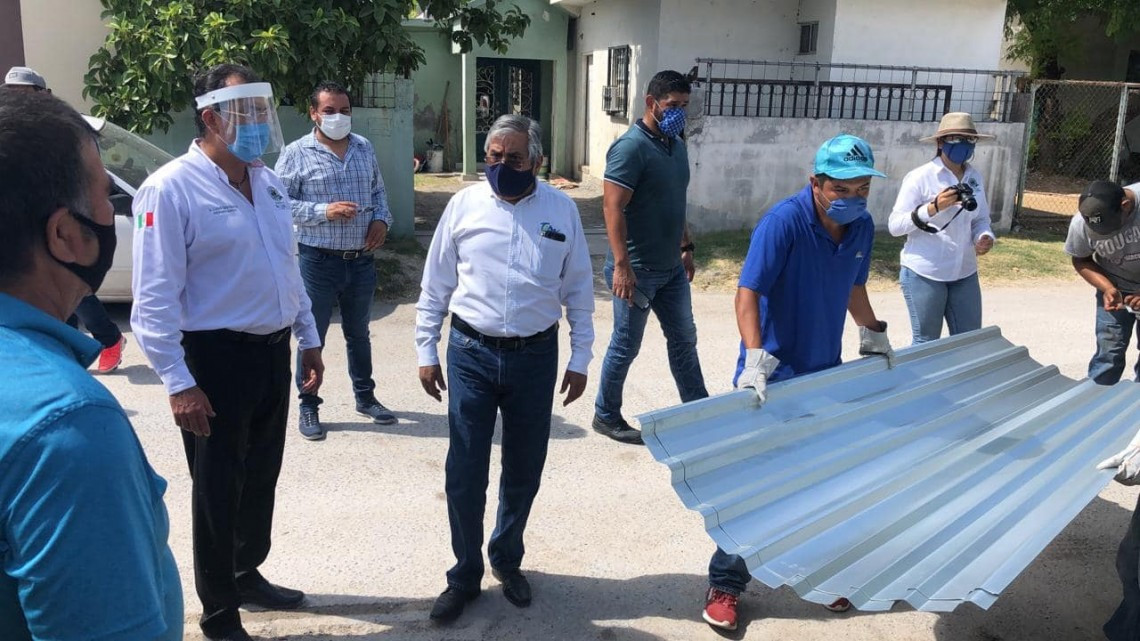 Gobierno de Tamaulipas entrega múltiples beneficios a familias de escasos recursos