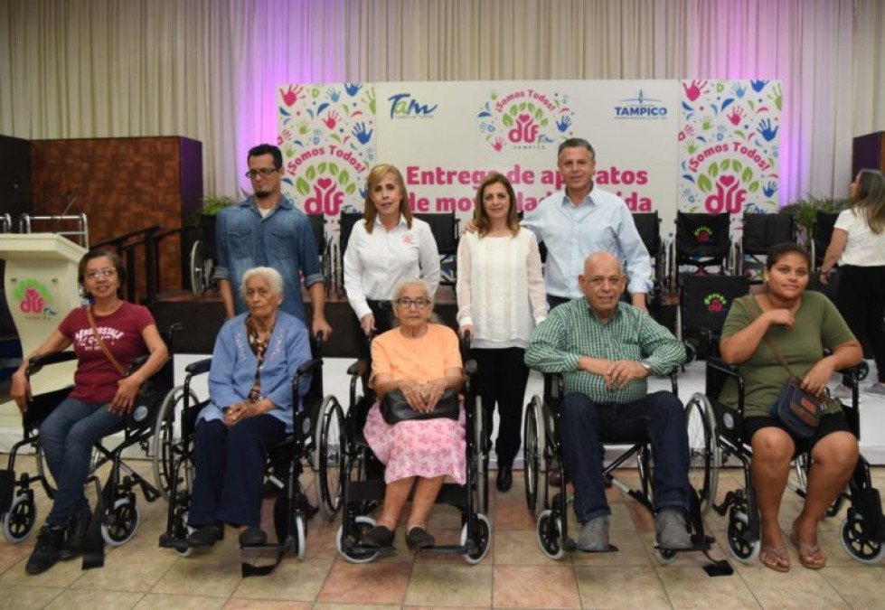 En Tampico favorecen la movilidad de personas con discapacidad