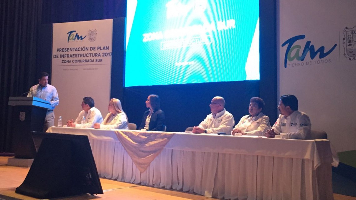 Presentan Plan de Infraestructura 2017 zona conurbada sur