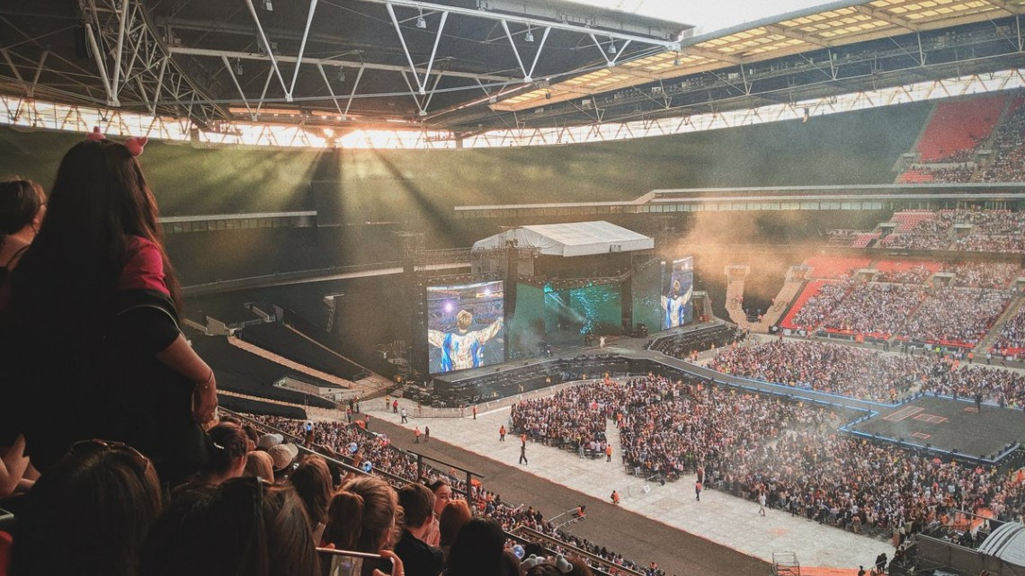 BTS brilla en su primera presentación en Wembley