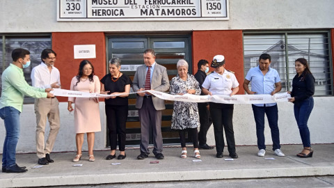 Inauguran en Museo del Ferrocarril exposición ¡Oigan señores el tren!