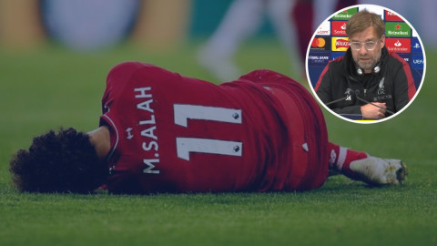 Mo Salah será baja ante el Barcelona