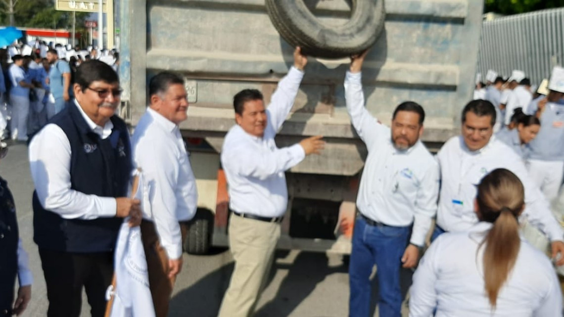 Inaugura Tamaulipas Primera Campaña de Eliminación de Criaderos y Control del Dengue 2020