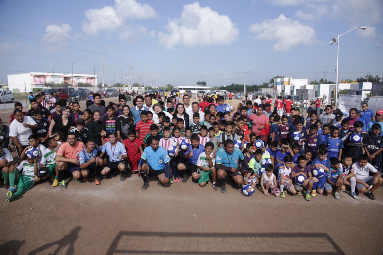 Celebran II torneo de futbol “Unidos por Reynosa”