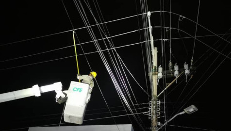 En medio del calor, reportan apagones en Reynosa, Matamoros y Río Bravo