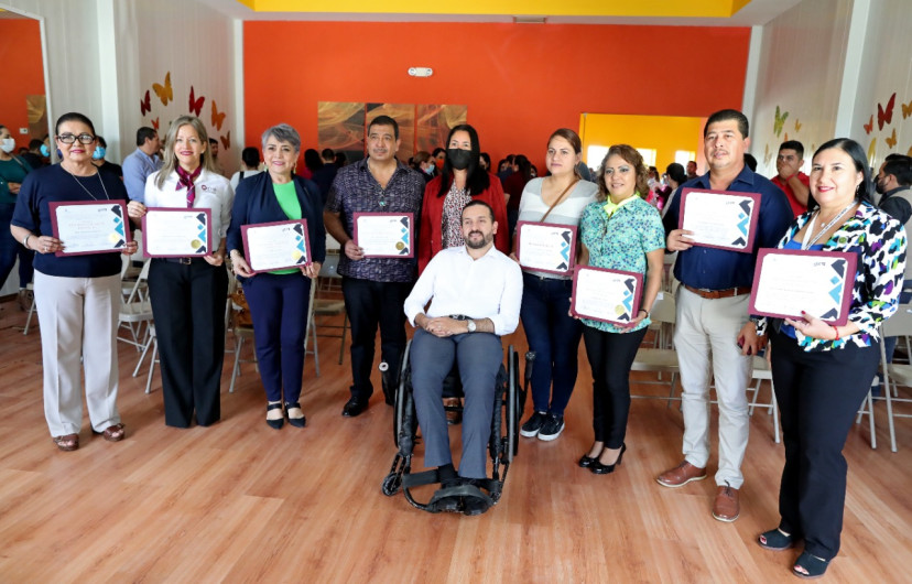 Entregan Constancia a Enlaces y Autoridades como Funcionarios Inclusivos