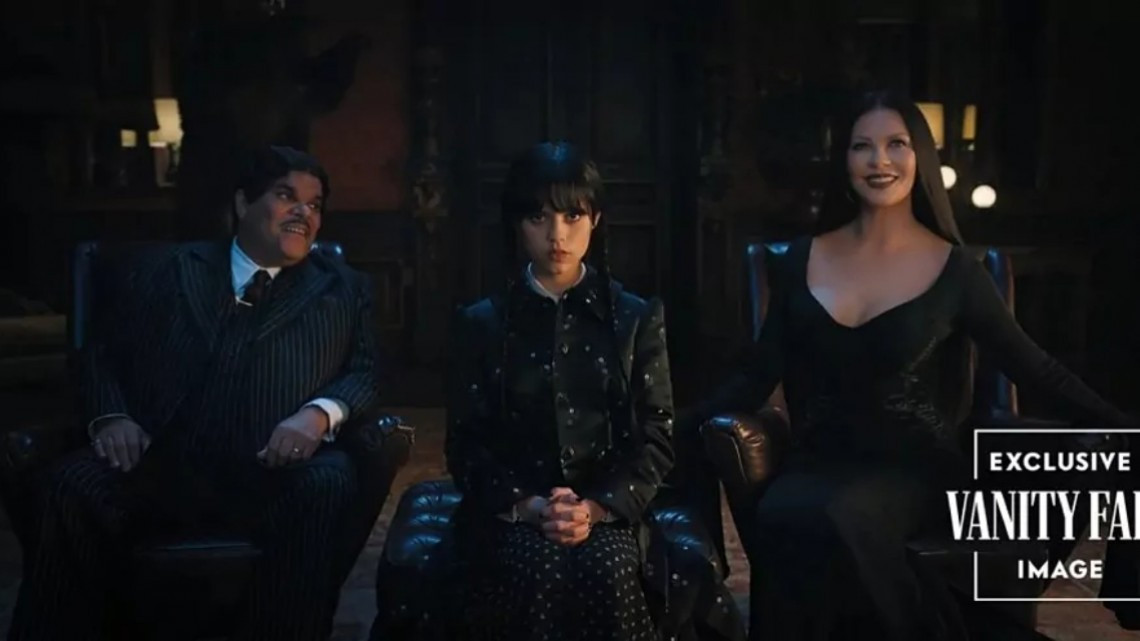 Dale un vistazo a Los Loco Addams en la serie "Wednesday"