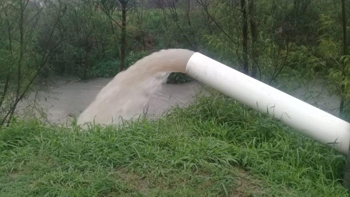 Junta de Aguas y Drenaje de Matamoros activa equipo de bombeo ante contingencia