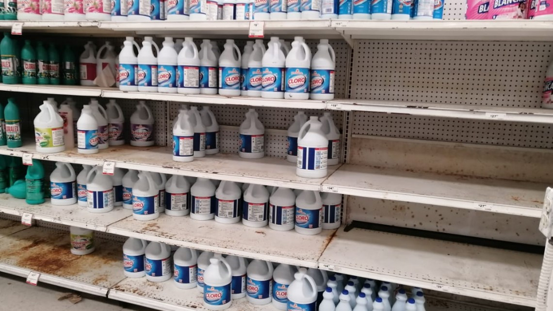 A punto de caer en desabasto los productos de higiene en Matamoros: CANACO