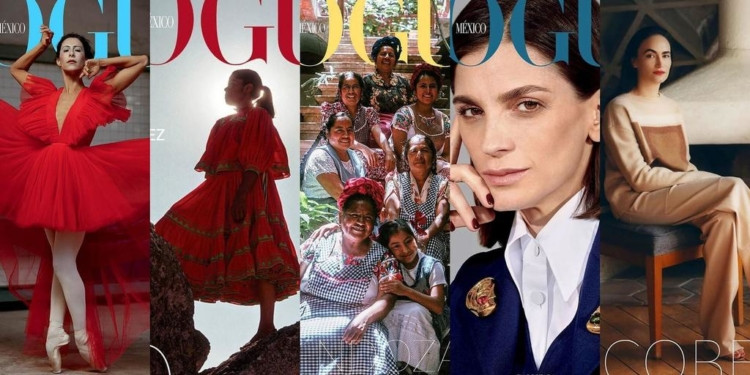 Lorena Ramírez, Abigail Mendoza e Irene Azuela aparecen en las portadas de la revista Vogue México