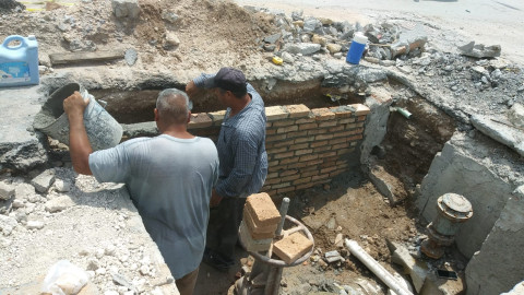 Reparó COMAPA caja de válvulas en San Valentín