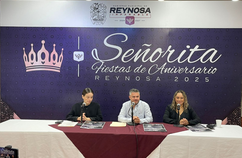Invitan a jóvenes a inscribirse a certamen `Señorita Fiestas Aniversario Reynosa´
