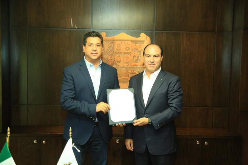 Gobernador nombra a Carlos García González como Secretario de Desarrollo Económico