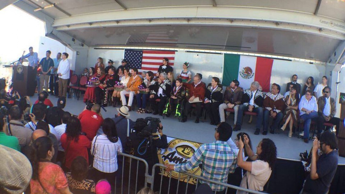 Matamoros y Brownsville celebran saludo binacional 