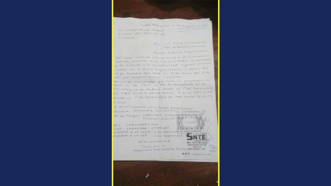 Maestro de matemáticas se pone en huelga de hambre para exigir jubilación