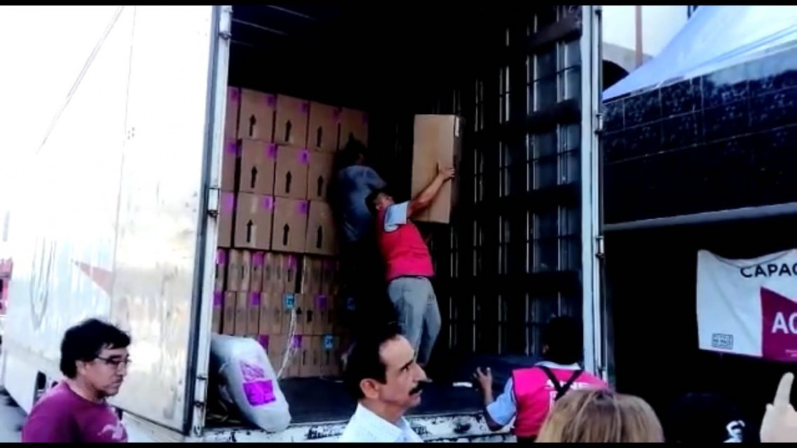 Recibe INE de Ciudad Madero primera carga de material electoral