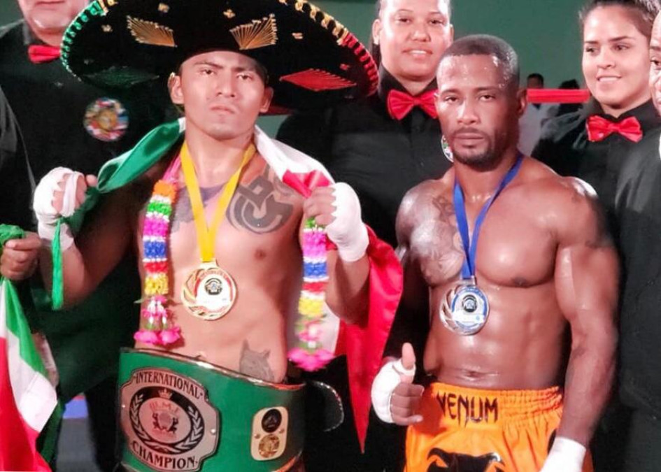 Tamaulipeco defiende con éxito título mundial de Muay Thai