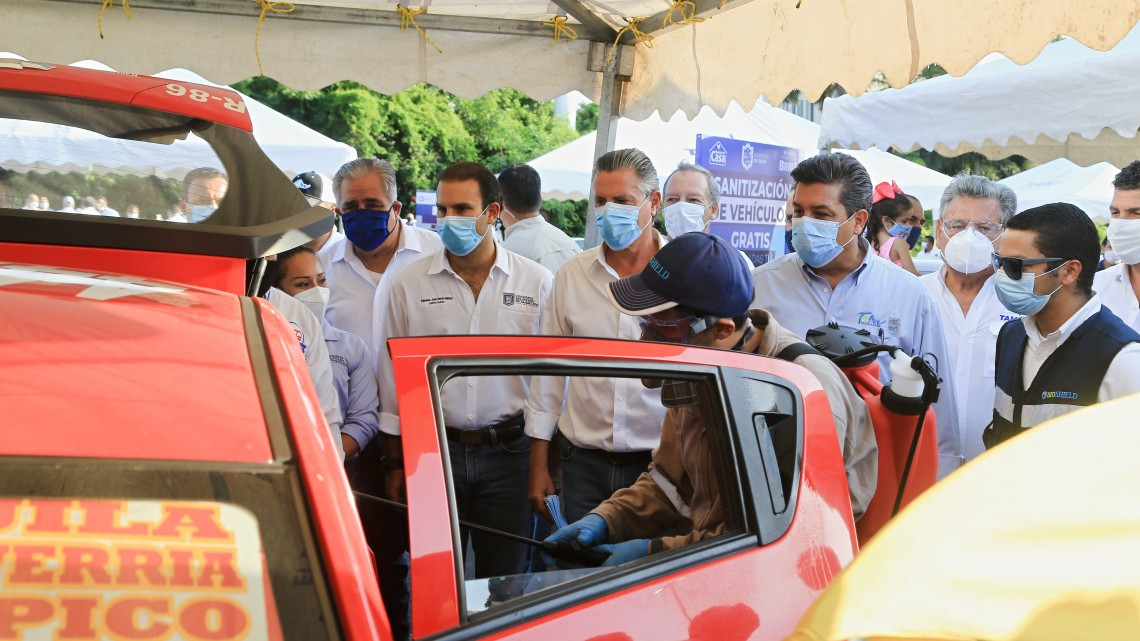 Gobernador supervisa avance de obras de infraestructura en Tampico