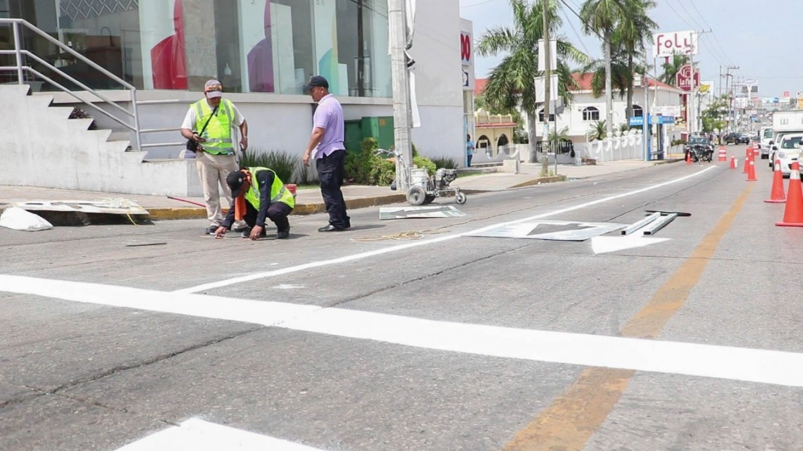 Implementa Madero plan de reordenamiento vial