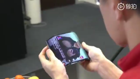 Así luce el smartphone plegable de Xiaomi