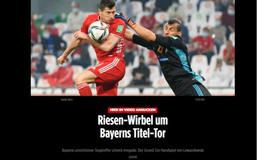 En Alemania señalan ‘la mano’ de Lewandowski ante Tigres