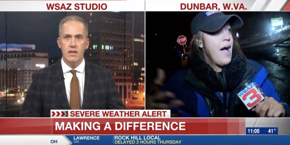 Reportera es atropellada en plena transmisión en vivo