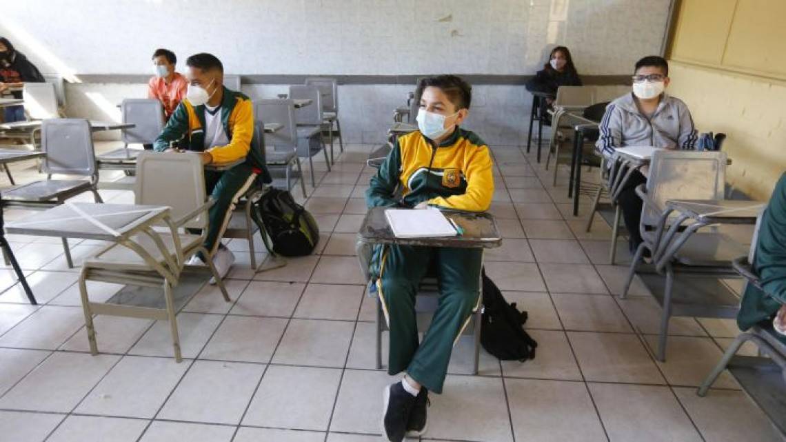 Solo 6 escuelas federales y 45 planteles privados pudieron regresar a clases presenciales en Matamoros