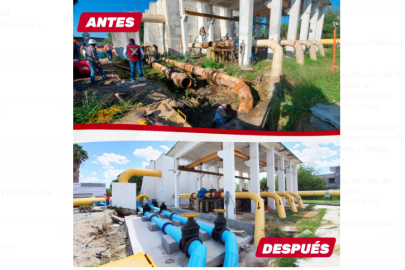 Concluyó COMAPA rehabilitación de líneas gemelas  