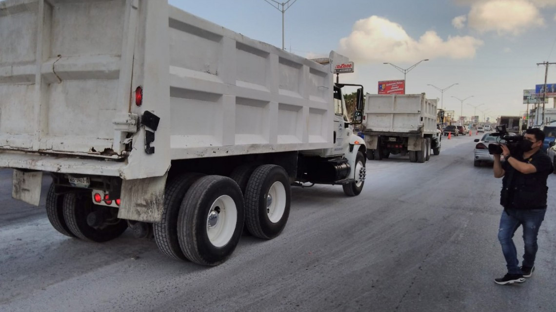 Con la nueva obra de la calle sexta se erradicará el congestionamiento vial en esta área de Matamoros