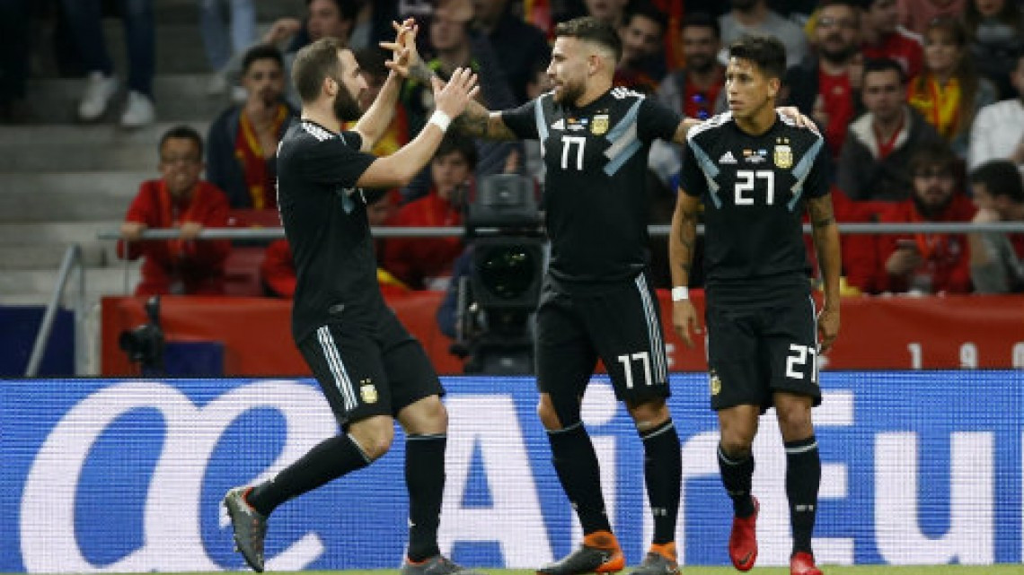 Noche triste para Argentina, España lo golea 6-1