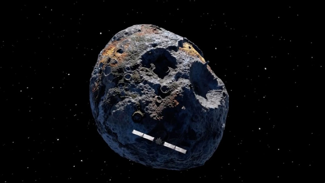 16 Psyche, el asteroide valorado en $10,000 cuatrillones de dólares
