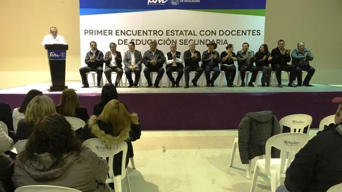 SET concluye primera fase del Encuentro Estatal con docentes