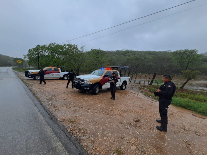 Plan Tamaulipas de la SSPT continúa brindando apoyo a la ciudadanía tras el paso de “Alberto”