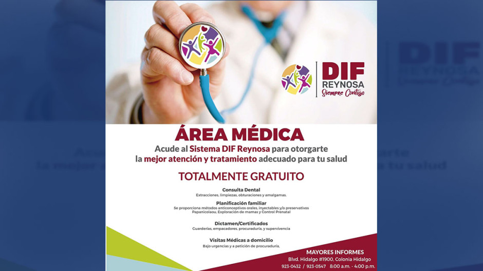 Atiende DIF Reynosa a familias