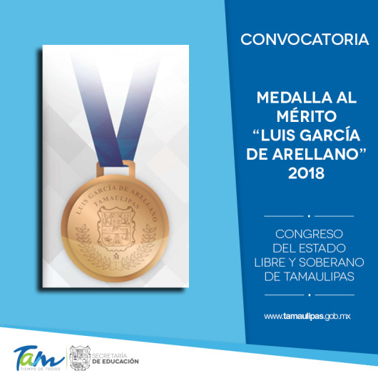 Invitan a obtener la Medalla “Luis García de Arellano”