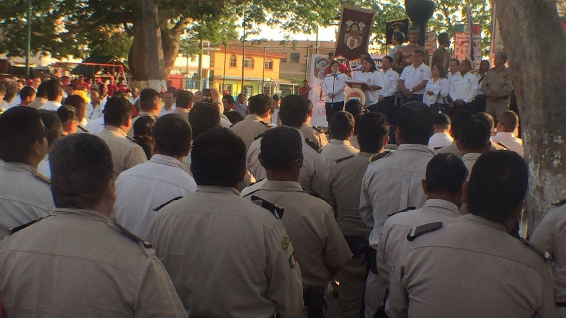 Con concentración obrera se conmemora el "Día del Trabajo"