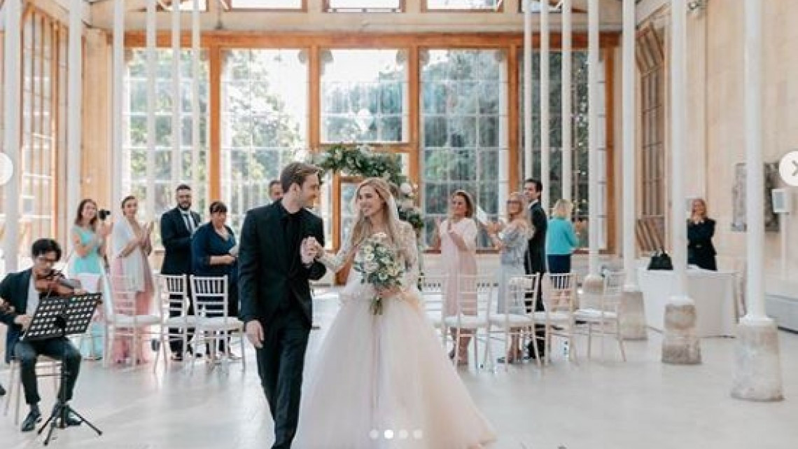 PewDiePie se casó con Marzia Bisognin