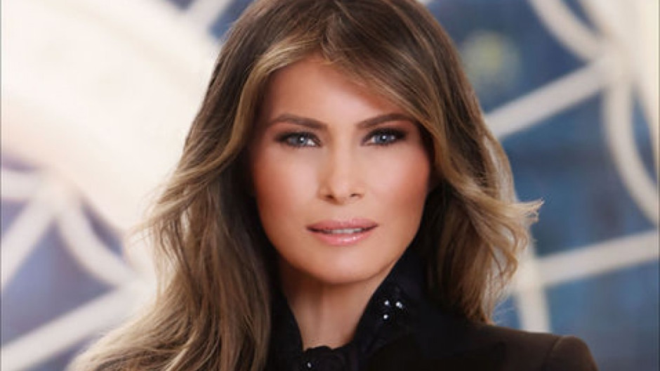 Causa polémica retrato oficial de Melania Trump