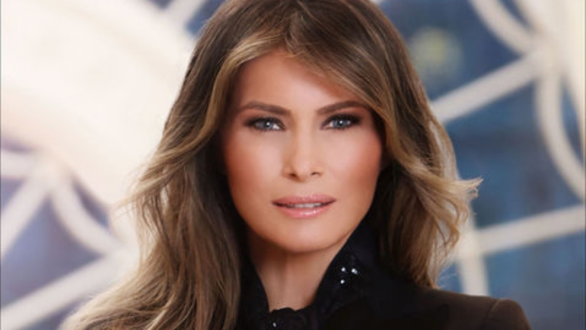 Causa polémica retrato oficial de Melania Trump