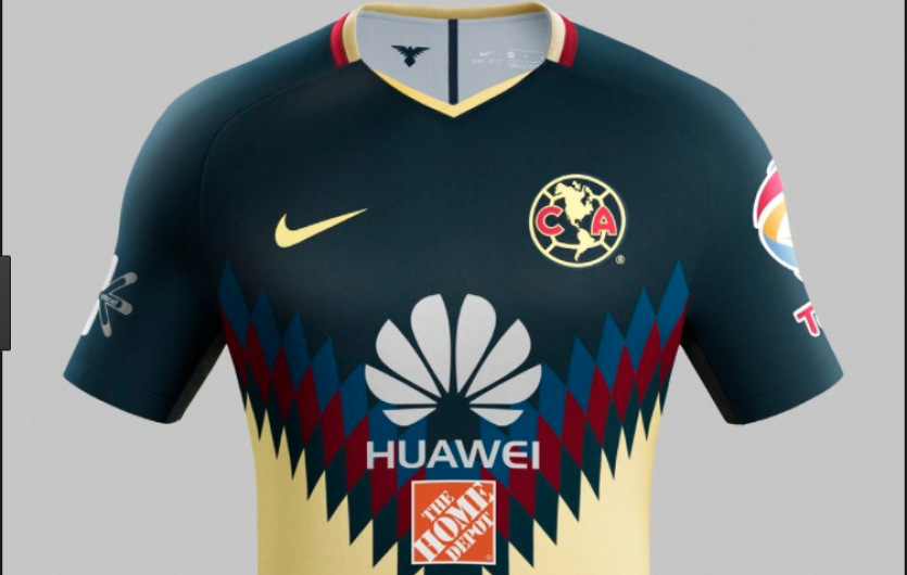 Jersey local del ame el cuarto más feo a nivel mundial 