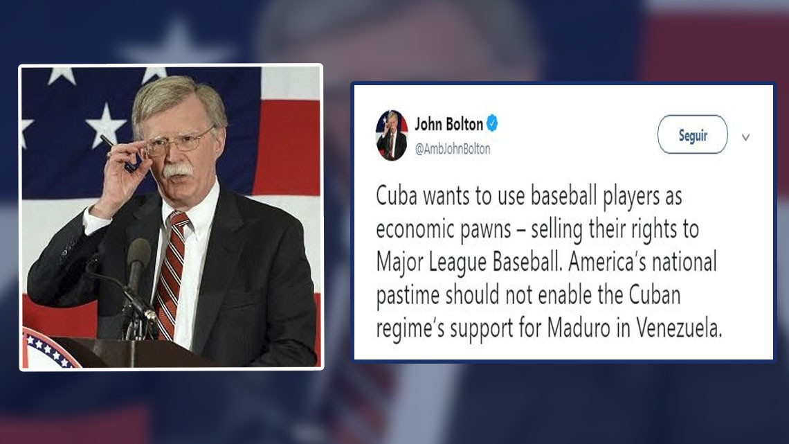 Bloquea EUA acuerdo entre Cuba y MLB