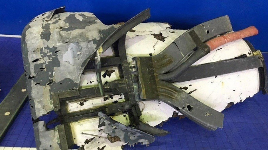  Muestra Irán restos del dron estadounidense