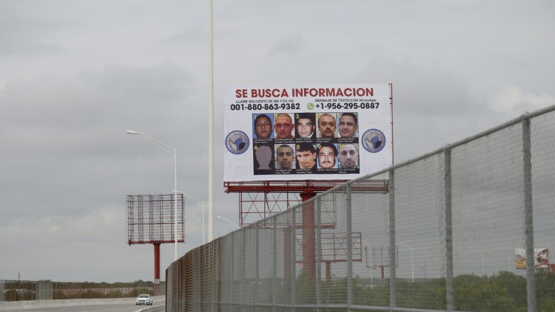 Colocan lista de los más buscados en accesos internacionales